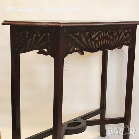 Конзолна маса в стил Ар Нуво, снимка 5 - Маси - 49621303