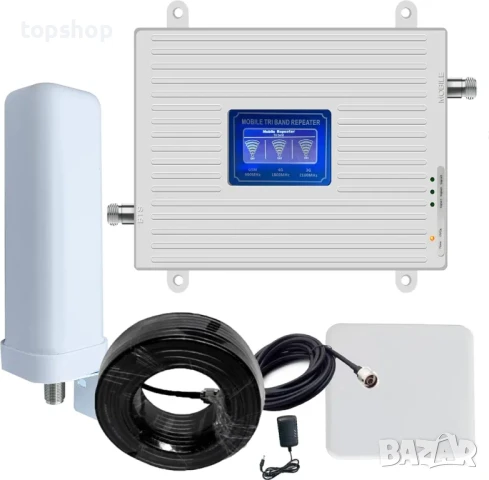 2G 3G 4G 900 1800 2100 MHz Band Усилвател на клетъчен сигнал Ретранслатор LTE GSM WCDMA