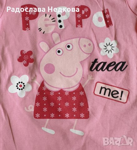 Тениска Peppa Pig - 104,110,116,122 см., снимка 2 - Детски тениски и потници - 28981045