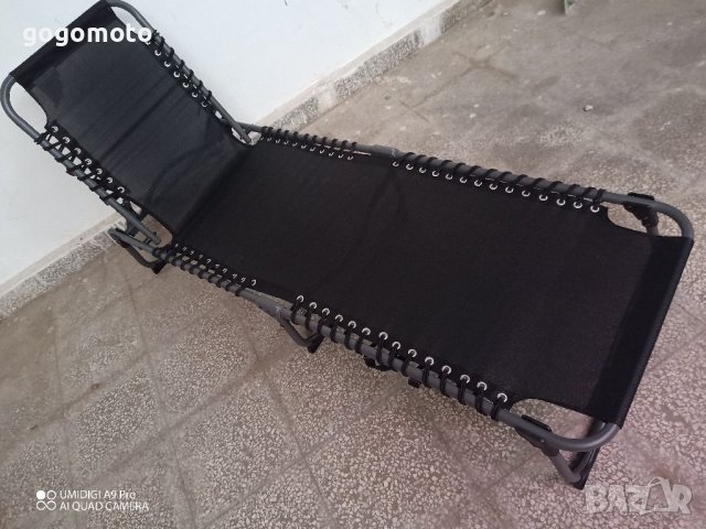Ново походно сгъваемо легло, креват, шезлонг за плаж, къмпинг, туризъм, вилата, село, пикник, излет, снимка 8 - Къмпинг мебели - 36939024