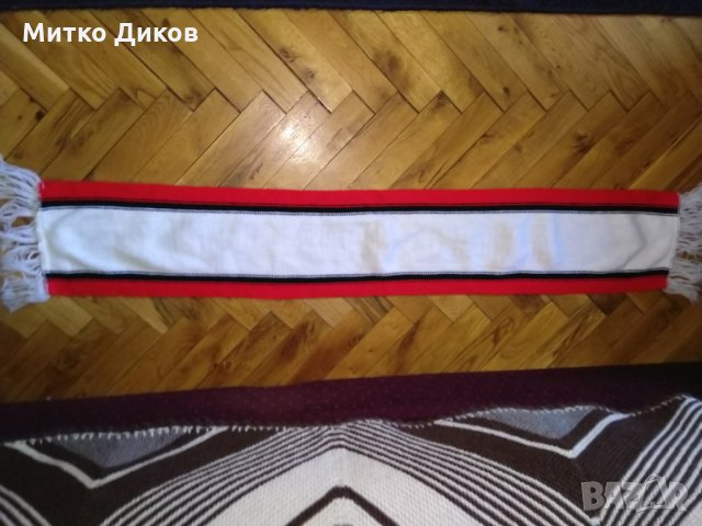 Манчестър Юнайтед  шал винтидж от едно време, снимка 7 - Футбол - 26663919