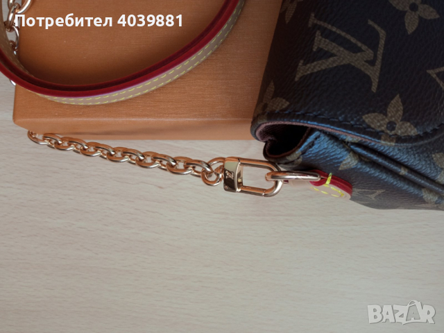 Дамска Чанта Louis Vuitton с Каишка Дамски Портфейл Портмоне с Верижка Wallet on Chain Ivy , снимка 6 - Чанти - 44900966