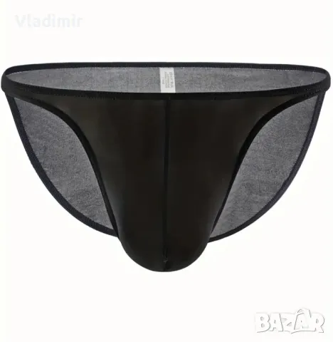 Черен дишащ слип , снимка 2 - Бельо - 49278569