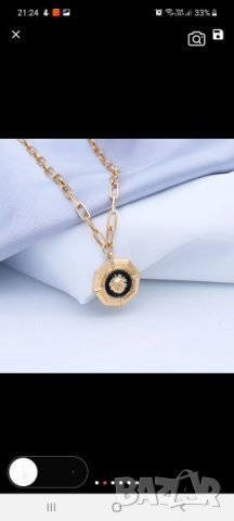 Дамско колие с шарка Версаче, снимка 7 - Колиета, медальони, синджири - 32784988