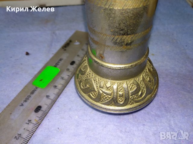 СТАРА ОРИЕНТАЛСКА МЕТАЛНА МЕЛНИЧКА За ПОДПРАВКИ РЯДКА КРАСИВА За КОЛЕКЦИЯ / МЕХАНА 42682, снимка 10 - Антикварни и старинни предмети - 43949341