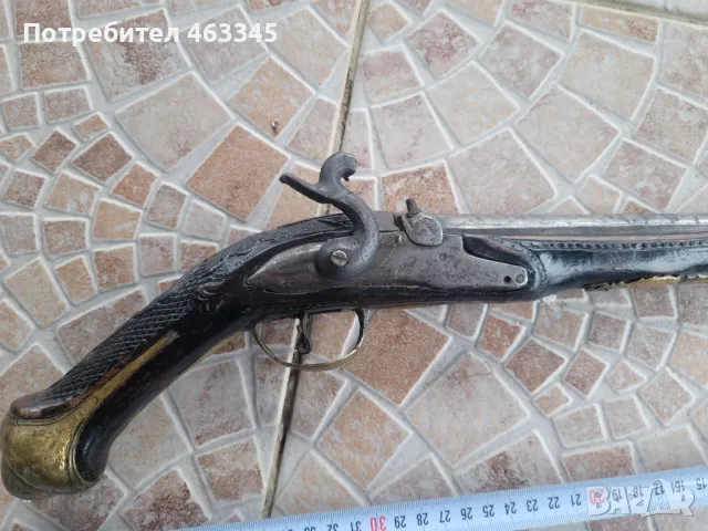 пистолет, пищов, кремъклия, евзалия, снимка 8 - Антикварни и старинни предмети - 48337097