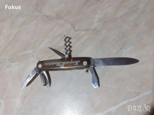 Старо колекционерско джобно ножче Solingen Kaufmann, снимка 6 - Антикварни и старинни предмети - 53357200