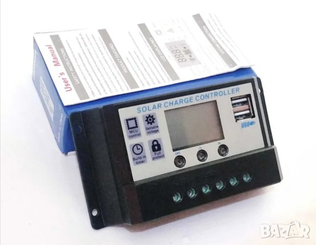 Соларен панел  12 V  RAGGIE за електронен пастир   плюс  спларни контролери, снимка 7 - Градинска техника - 43929334