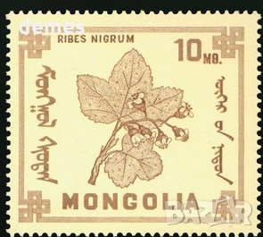 Диви горски плодове на Монголия-8 марки, 1968 г., Монголия, снимка 3 - Филателия - 27971987