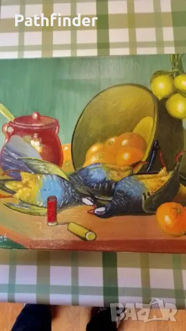 Красива картина. Масло върху платно. Белгия, снимка 7 - Картини - 44688161