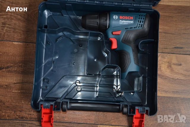 Нов, оригинален куфар Bosch за 12V винтоверт, снимка 4 - Винтоверти - 44217345