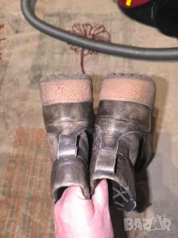 мъжки боти естествена кожа номер 45, снимка 3 - Мъжки боти - 48104925