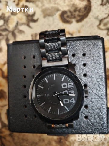 Мъжки часовник DIESEL DZ-1371 Franchise Black Steel