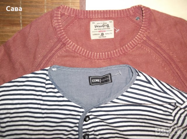 Пуловер и блуза JACK&JONES   мъжки,М, снимка 1 - Пуловери - 27240850