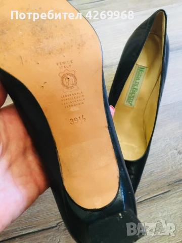 Дамски елегантни обувки Moda di Fausto от естествена кожа 39 1/2, снимка 3 - Дамски елегантни обувки - 50873262