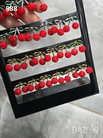 дамски обеци , снимка 2 - Обеци - 52983123