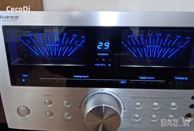 Advance Acoustic MAX 450 или Advance Paris, усилвател, стъпало, DAC, снимка 9 - Ресийвъри, усилватели, смесителни пултове - 50593847