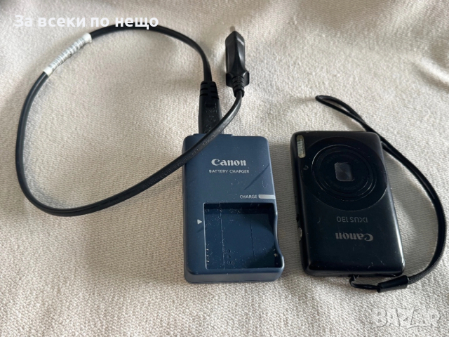 Цифров фотоапарат Canon IXUS 130 , 14.1mp, снимка 2 - Фотоапарати - 53411295