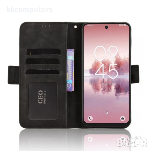 Калъф Портфейл за TCL 60 SE NxtPaper 5G - Кожен PU+TPU, с Джобове за Карти, Разделящ се, Магнитно За, снимка 10 - Калъфи, кейсове - 53208534
