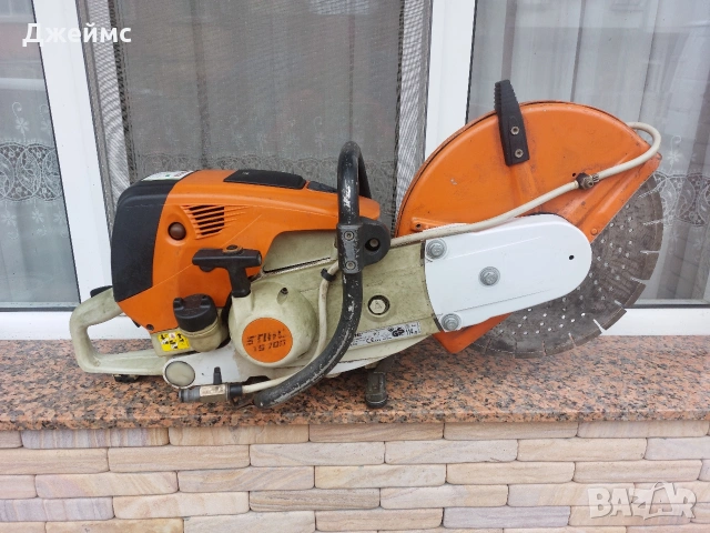 Моторен фугорез STIHL TS 700 , снимка 3 - Други машини и части - 53442900
