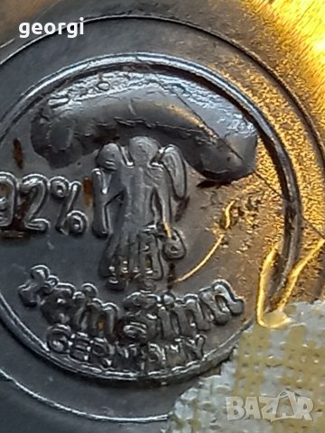 Две декоративни порцеланови чинийки с  цветя и калаен обков, снимка 6 - Колекции - 39601438