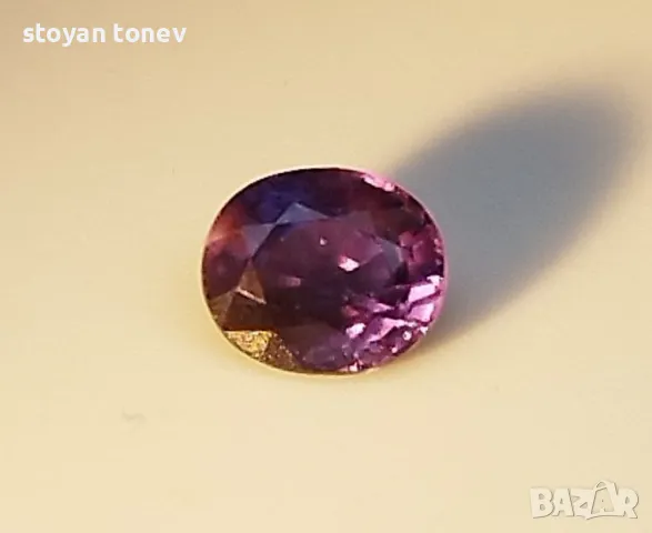 Сапфир с променящ се цвят и VS чистота - 1.03кт.! Сертифициран! Нов!, снимка 12 - Други - 50136185