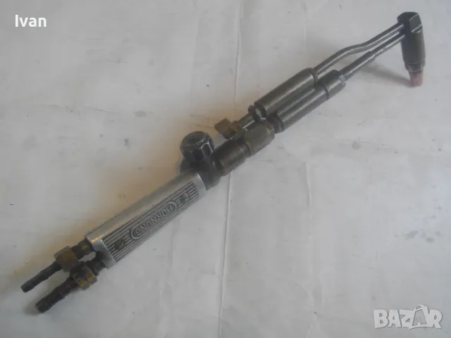 50см НЕМСКИ СТАРО КАЧЕСТВО ОКСИЖЕНЕН РЕЗАК ЗА ГАЗО-КИСЛОРОДНО-АЦЕТИЛЕНОВО РЯЗАНЕ ЗАВАРЯВАНЕ HORNUNG, снимка 12 - Други инструменти - 49690419