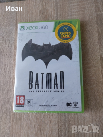batman the telltale series за xbox 360 (нова), снимка 1 - Игри за Xbox - 44853352