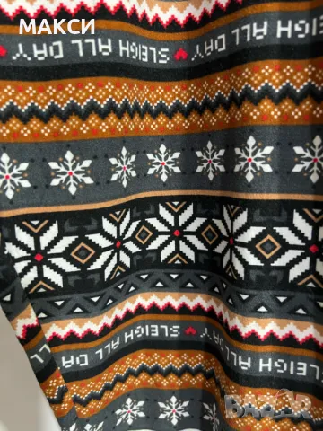 Разкошен силно еластичен мек и комфортен клин в красив Коледен десен /аутлет/, снимка 2 - Клинове - 48382418