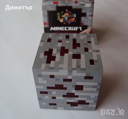 Майнкрафт лампа Minecraft играчка Маинкрафт игра нощна лампа тъч, снимка 9 - Детски нощни лампи - 32566376