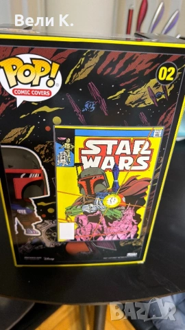 Оригинална Funco Pop фигура на Boba Fett - Междузвездни войни , снимка 6 - Други жанрове - 53500583