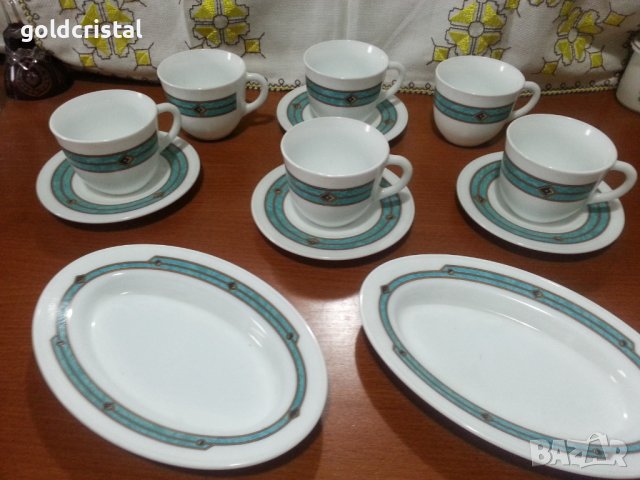 Аркопал чаши за чай, снимка 3 - Антикварни и старинни предмети - 43355984