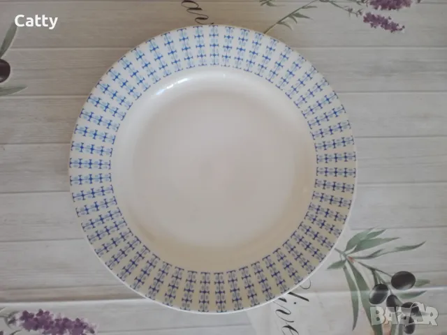 Порцеланови големи чинии, снимка 3 - Чинии - 40039547