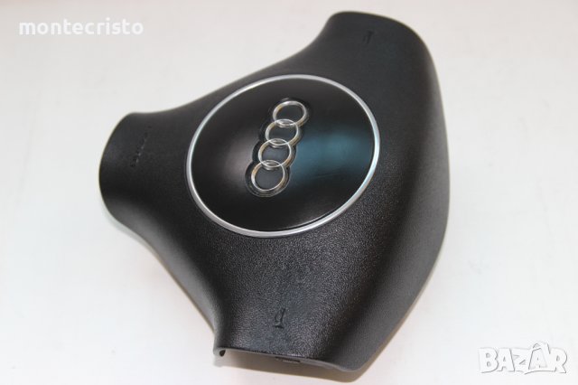 Трилъчев airbag за волан Audi A4 B6 (2000-2004г.) 8E0880201BA / 8E0 880 201 BA, снимка 3 - Части - 39654326