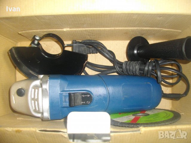 ф115мм-Немски Ъглошлайф-Малък-Отличен, снимка 3 - Други инструменти - 33240020