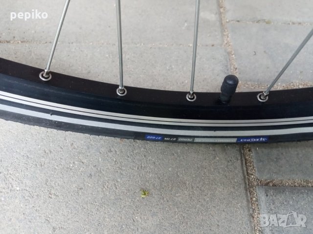 Продавам колела внос от Германия алуминиев градски велосипед CAPUCINE BASICSPORT 28 цола с два аморт, снимка 18 - Велосипеди - 33025643