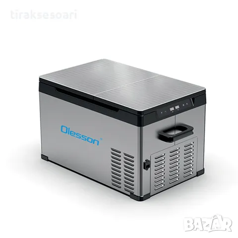 Olesson 22L Портативен хладилник с фризер 12V 24V 220V Хладилна кутия, снимка 3 - Аксесоари и консумативи - 49681035