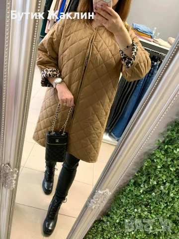 Дълго пролетно яке , снимка 2 - Якета - 53087428