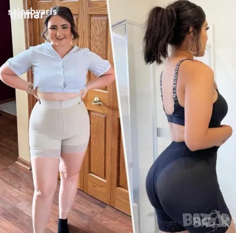 SHAPERIN Дамски шейпър панталонки: оформящи и повдигащи ханша, снимка 3 - Къси панталони и бермуди - 49844233