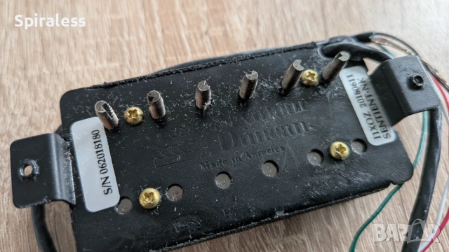 Seymour Duncan Pegasus/Sentient Set (Neck+Bridge) адаптери за китара, снимка 4 - Китари - 53316309