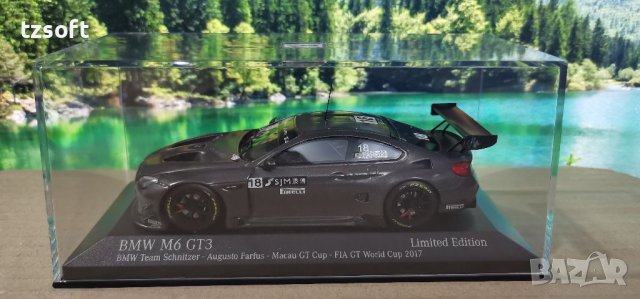 BMW M6 GT3 - Minichamps 1:43 RESIN, снимка 3 - Колекции - 37951107