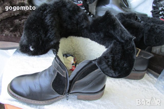 топли кафяви дамски боти, кубинки, ботуши,N- 38, Weather Rated Winter Snow Boots, естествена кожа +, снимка 15 - Дамски боти - 33415755