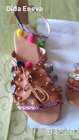 Цветни сандали, снимка 5 - Сандали - 36589405