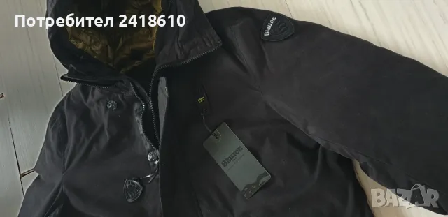 Blauer USA Impermeabile / Trench Lunghi Mens Down Parka Size 2XL НОВО! ОРИГИНАЛ! Мъжко Зимно Яке!, снимка 10 - Якета - 48346025