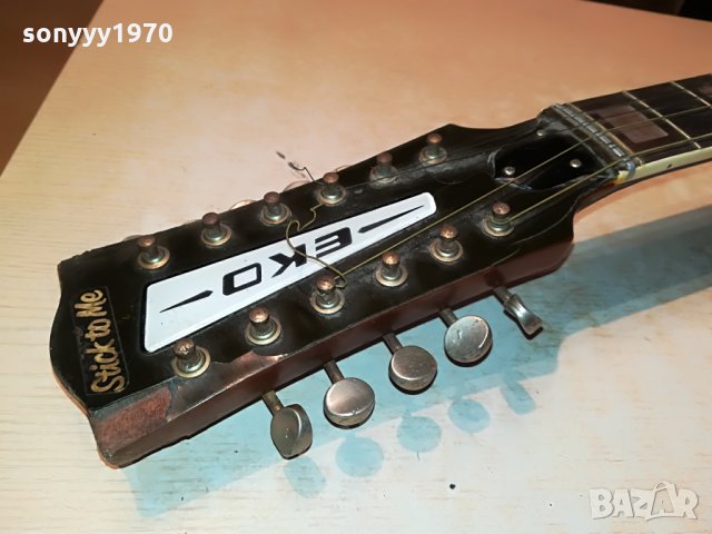 поръчана-EKO Ranger 12 Dreadnought Vintage-made in italy-внос SWISS 2606211925, снимка 6 - Китари - 33342101