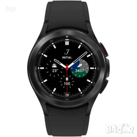 НОВ Часовник Smartwatch Samsung Galaxy Watch 4, 42mm, LTE, Classic, Black - 24  месеца гаранция, снимка 6 - Смарт часовници - 42979043