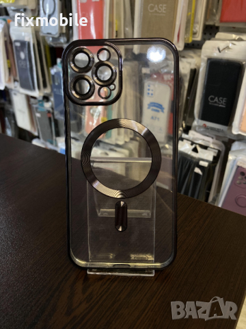 Apple iPhone 12 Pro Max Силиконов кейс Mag Cover, снимка 1