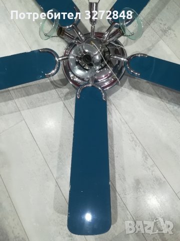 Полилей вентилатор , снимка 7 - Лампи за таван - 42950001