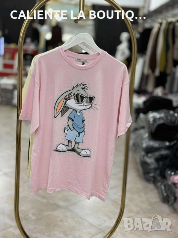 Дамска тениска със заек