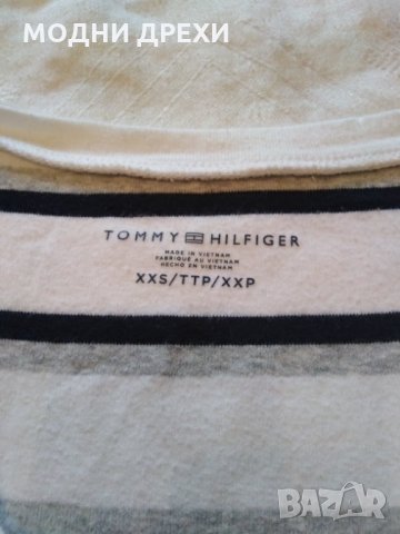 Дамска блуза с къс ръкав Tommy Hilfiger, снимка 3 - Тениски - 32236388